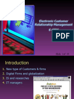 Electronic Customer Relationship Management E-Crm