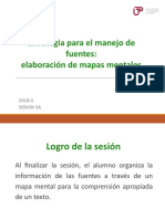 5A - N04I El Mapa Mental Como Estrategia para Manejo de Fuentes 2018-3