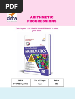 Disha Class10 10-In-1 Mathematics Arithmetic Progressions