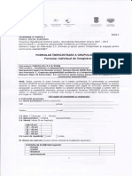 Formular de Inregistrare A Grupului Tinta PDF