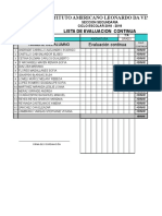 Tercertrimestre Concentrado de Evaluación