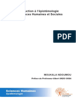 Edilivre Introduction Epistemologie Sciences Humaines Sociales Preview