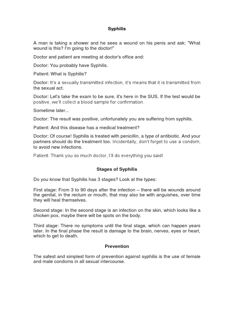 Syphilis | PDF