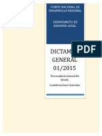 Dictamen 01-2015 Pge