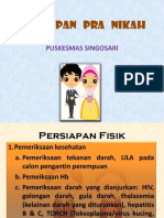 PERSIAPAN PRA NIKAH PUSKESMAS SINGOSARI