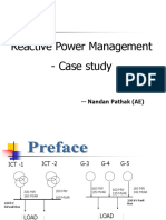 Reactive Power Management - Case Study: - Nandan Pathak (AE)