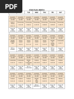 Plan of Study