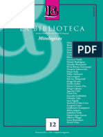 Revista La Biblioteca #12 PDF