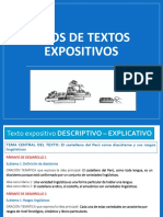 2018-2 Tipos de Textos Expositivos