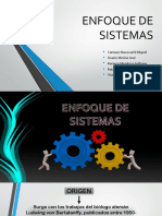 Enfoque de sistemas en organizaciones