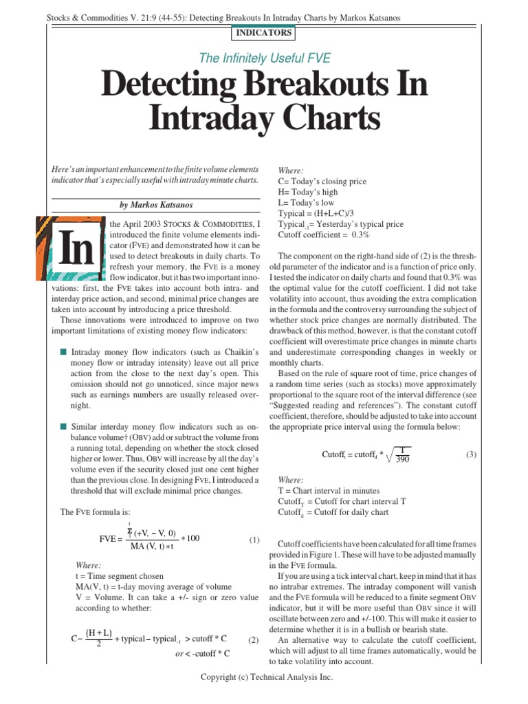 Breakout | PDF | Reference Range | Day Trading