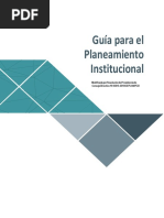 Guía para El Planeamiento Institucional - 26marzo2019w PDF