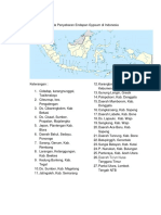 Peta Penyebaran Endapan Gipsum Di Indonesia 6