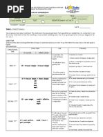 Exercise Conditionals