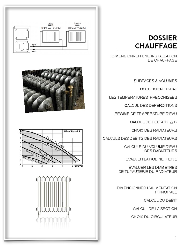 Dimentionner Une Installati PDF | PDF | Puissance (physique) | Calorie