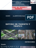 ESTUDIO DE TRáNSITO Y TRáFICO - MOROTE