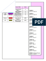 Week Plan - B5