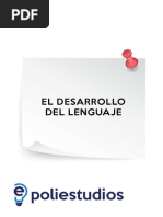 Desarrollo Del Lenguaje Fonológico, Léxico, Semántico y Morfosintáctico