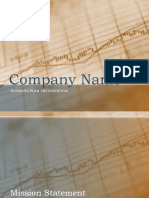 Company Name: Business Plan Presentation