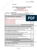 Technical Proposal Evaluation Scoresheet