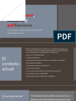 Totalitarismo, Fascismo y Antifascismo Presentación Curso