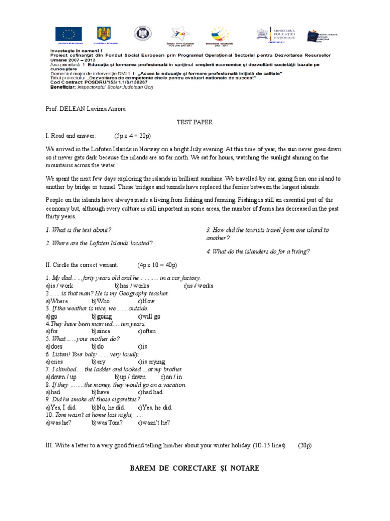 Test 1 | PDF | Language Arts & Discipline | Art