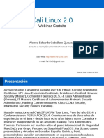 Webinar Gratuito: Kali Linux 2.0