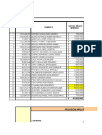 Plantilla de Nómina Para El Pago de Sueldos Con Sus Respectivos Volantes de Pago