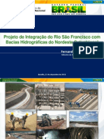 Projeto de Integração Do Rio São Francisco Com Bacias Hidrográficas Do Norddeste Setentrional