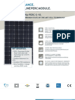 360W PV Panel Catalogue