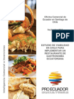 Proec Ei2014 Viabilidad Gastronomia Ecuatoriana Chile1 PDF