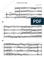 Rameau - Overture From Nais SCORE