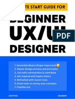 Ultimate Start Guide For Beginner UX - UI Designer On 2019
