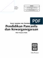 Kunci PR PPKN 12 K-13 2018 PDF