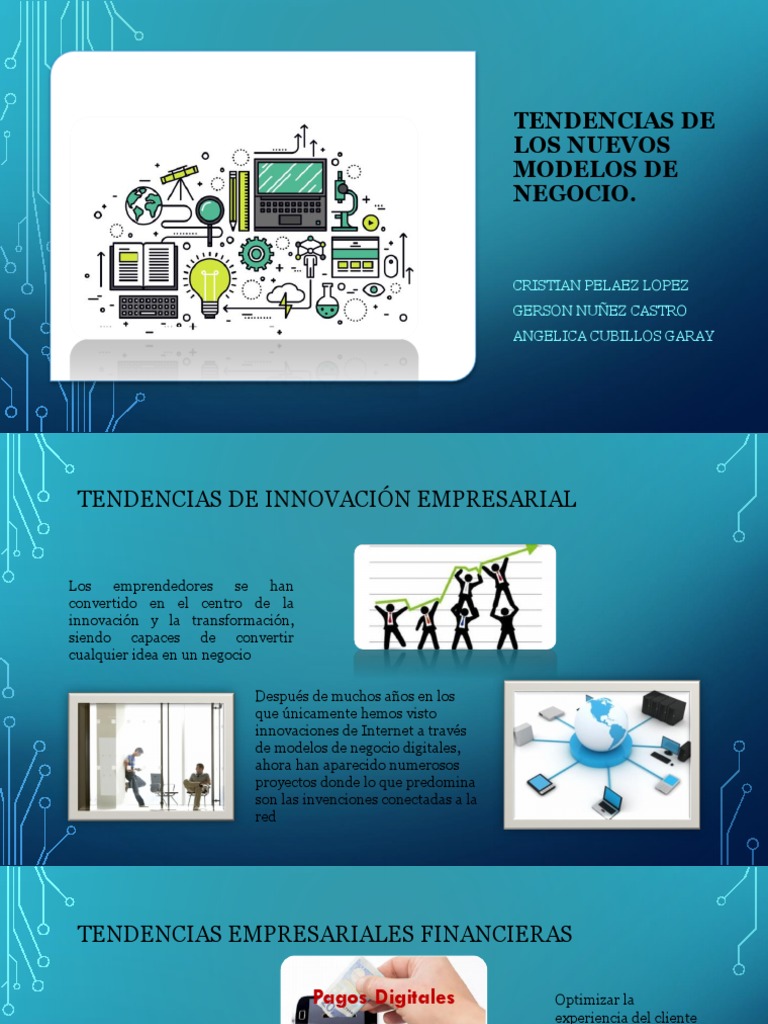 Tendencias en Los Nuevos Modelos de Negocio | PDF | Comercio ...