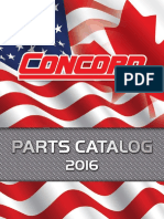 Concord Parts Catalog 2016