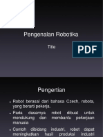 Pengenalan Robotika