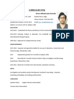 Curriculum Vitae: Arturo Alfredo Soto Ormeño