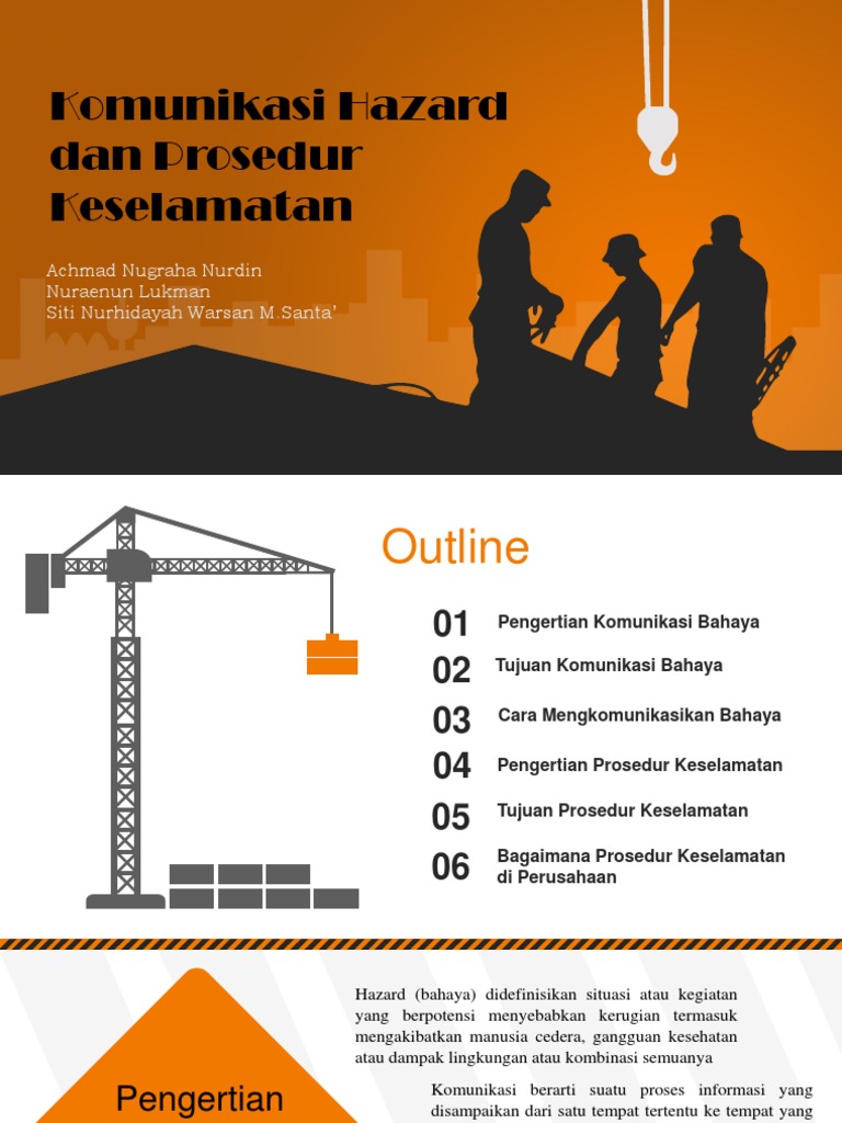 4035 Ppt Komunikasi Hazard Pdf