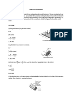 THIN-WALLED CYLINDER STRESS ANALYSIS