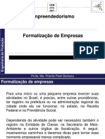 Aula 1 - Visão Geral Das Micro, Pequenas e Médias Empresas