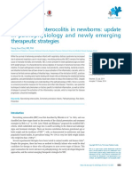 Necrotizing Enterocolitis in Newborns: Update in Pathophysiology and Newly Emerging Therapeutic Strategies