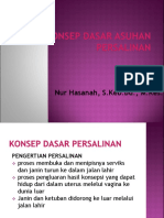 Konsep Dasar Persalinan