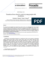 Transition FRM School To Work PDF