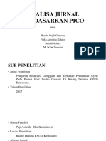 Analisa Jurnal Berdasarkan Pico PPT Rs Ulin Banjarmasin, 20.04.19