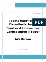 Second Report of The Rangachary Committee On Safe Harbours
