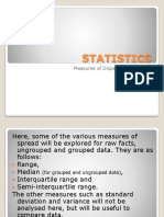 STATISTICS - Median and  Ranges.pptx