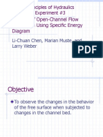 Analysis of Open-Channel Flow Transitions Using Specific Energy Diagram