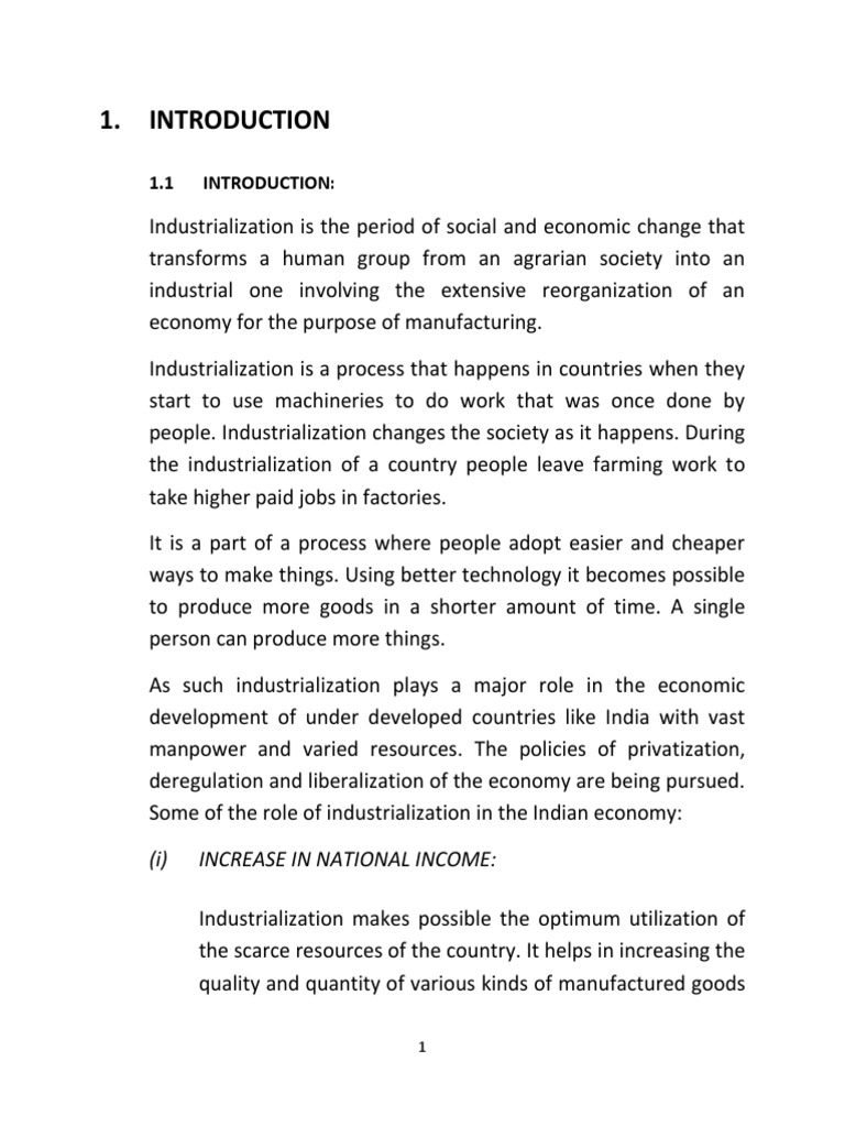 Industrialization Impact on Sambalpur Economy | PDF | Economies | Business