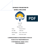 Laporan Kimia Organik - Lemak